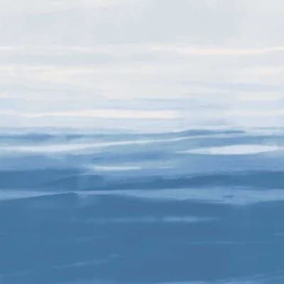 Manzara Wallpaper — Blue,White