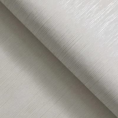 Vertical Striae Striped Paperweave Wallpaper — White