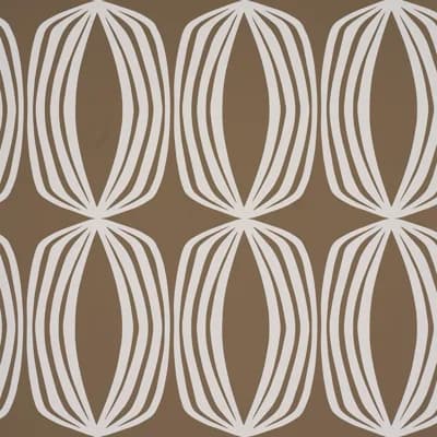 Geometric Non-Woven Wallpaper Roll — Peat