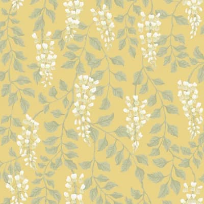 Boråstapeter Blåregn Wallpaper — Slate