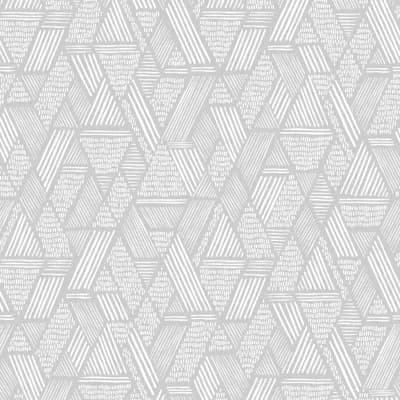 Superfresco Easy Spring 2024 Geometric Non-Pasted Wallpaper Double Roll — Grey