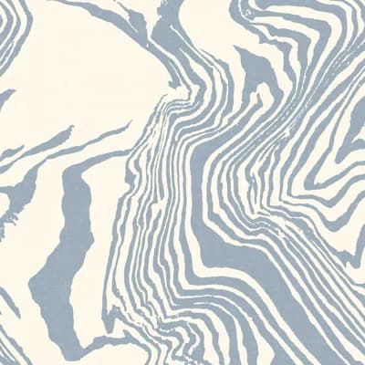 Henry Holland Abstract Non-Woven Wallpaper Double Roll Panel — Atlantic