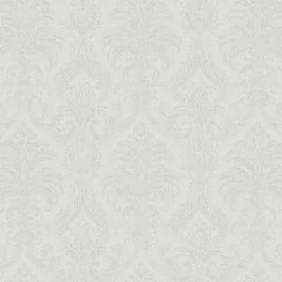 Very Collection Damask Medallion Double Width 42-inches Wide Wallpaper Roll — Taupe