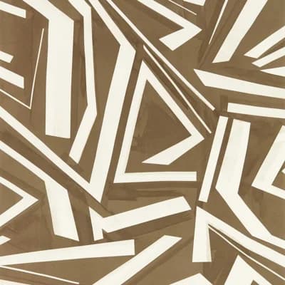 Transverse Satin Wallpaper Roll — Bronze