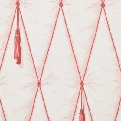 Drapery Wallpaper — Blush