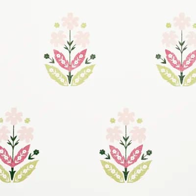 Floweret Paperweave Wallpaper — Summer