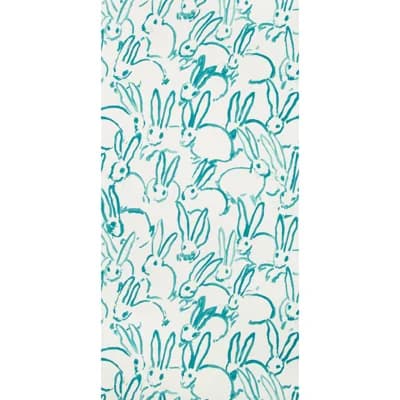 Hutch 10' L x 27" W Wallpaper Roll — Turquoise