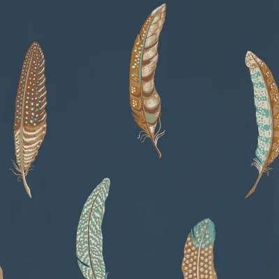 Lismore Wallpaper — Indigo