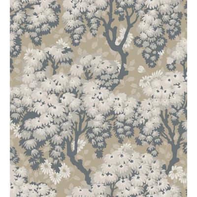 Lofstad Floral Matte Wallpaper Roll — Clay
