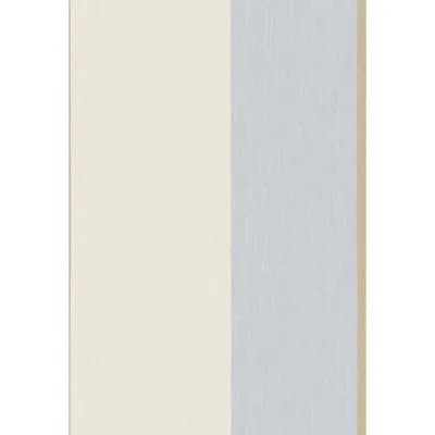 Marly Striped Non-Pasted Wallpaper Roll — Pale Blue