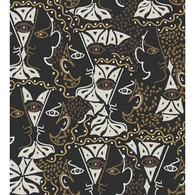 Union Abstract Non-Pasted Matte Wallpaper Double Roll — Mordore