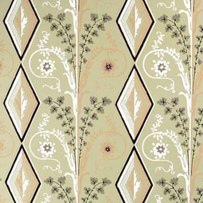 Gallier 30' L x 28" W Wallpaper Roll — Brown,Green,Beige