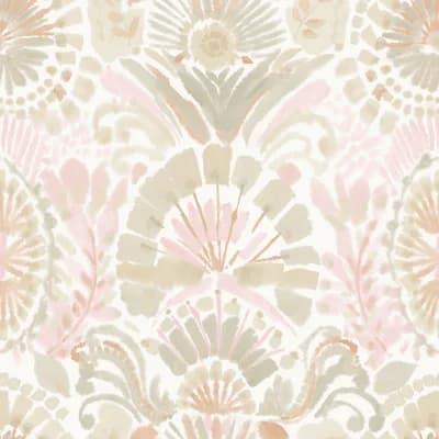 Gernhard 16.5' L x 20.5" W Peel and Stick Wallpaper Roll — Wandering Rose
