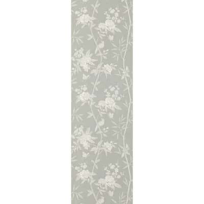 32.82' L x 20.49" W Wallpaper Roll — Soft Blue