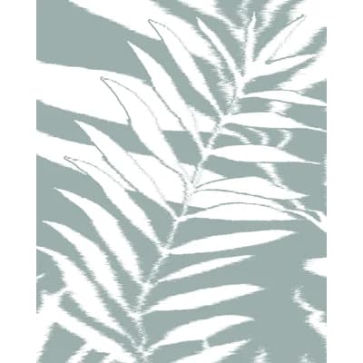 Floral Non-Pasted Matte Wallpaper — Mist