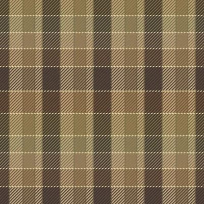 London Check — Muted Ochre