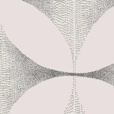Geometric Non-Pasted Matte Wallpaper Double Roll — Pearl