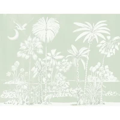 Charleston Marsh Breeze Mural by Megan Molten — Green