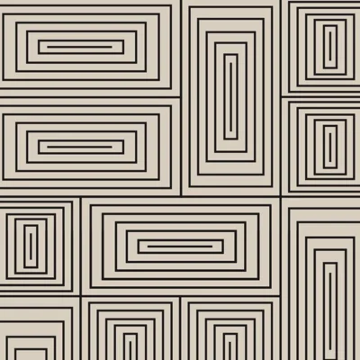 Nia 10' L x 24" W Wallpaper Roll — Taupe