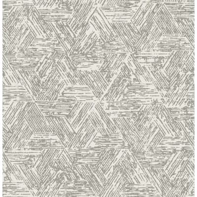 Bravlio Geometric Wallpaper Double Roll — Black