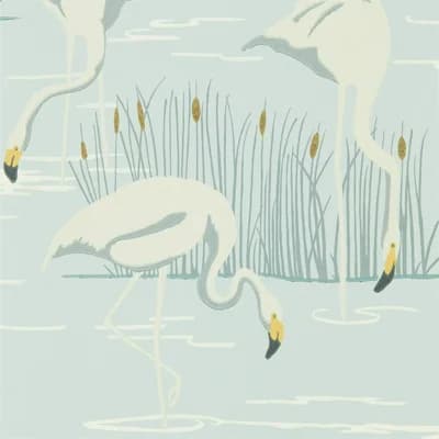 Salinas Wallpaper — Ice,Linen,Dijon