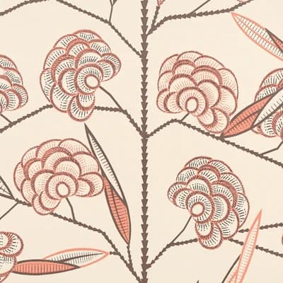 Schumacher x Neisha Crosland Jacob'S Tree Wallpaper — Old Rose