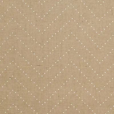 Schumacher x Celerie Kemble Colton Chevron Wallpaper — Natural,Silver