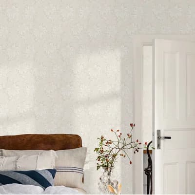 Boråstapeter Acanthus Garden Wallpaper — Gray