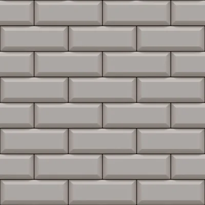 Into The Wild Collection Metallic Metro Tile 33' L x 21" W Wallpaper Roll — Beige