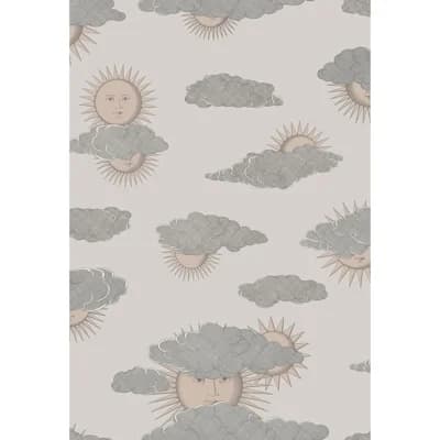 Soli e Nuvole Wallpaper Roll — Beige