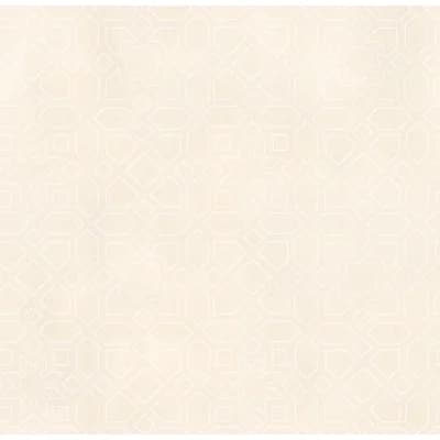 Garden Grids 33' L x 20.5" W Wallpaper Roll — Cream