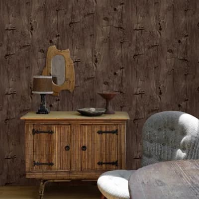 Drift Peel and Stick Wallpaper By Jeremiah Brent — Brown
