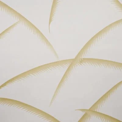Deco Palms Wallpaper — Gold