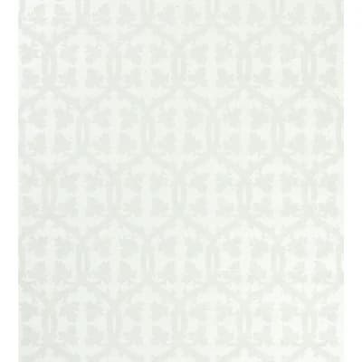 Kingsley Floral Non-Pasted Satin Wallpaper — Pearl