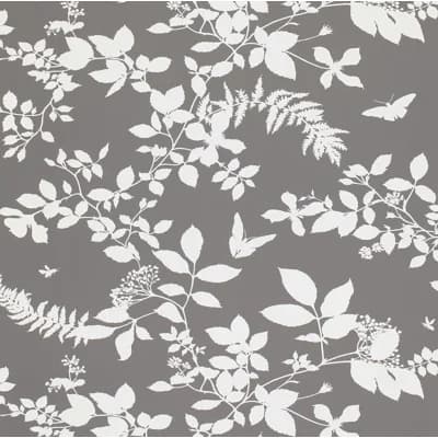 Shadow Vine Wallpaper — Charcoal