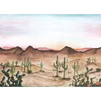 Matte Wall Mural — Brown;Green
