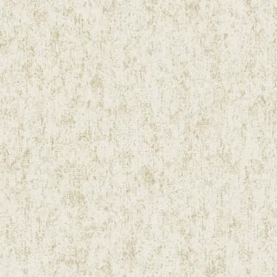 Lustre Metallic Textured Speck Wallpaper Roll — Cream