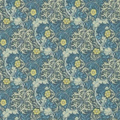 Seaweed Wallpaper — Ink,Woad
