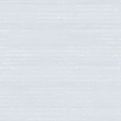 Vintage Roses Pretty Script 33' L x 21" W Wallpaper Roll — Blue