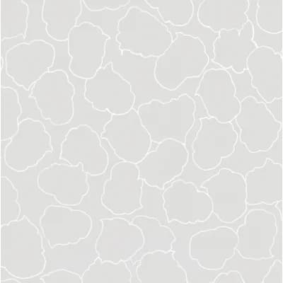 Armes Abstract Non-Pasted Wallpaper by Susan Hable — Gray,White