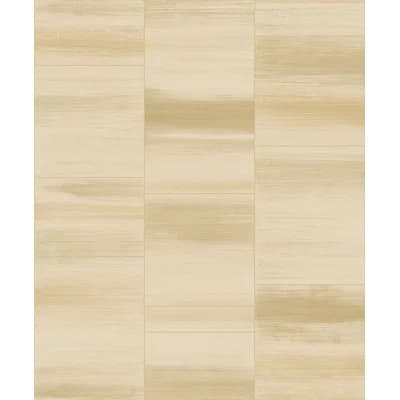 Special FX Glitter Block Design 33' L x 21" W Wallpaper Roll — Yellow,Gold
