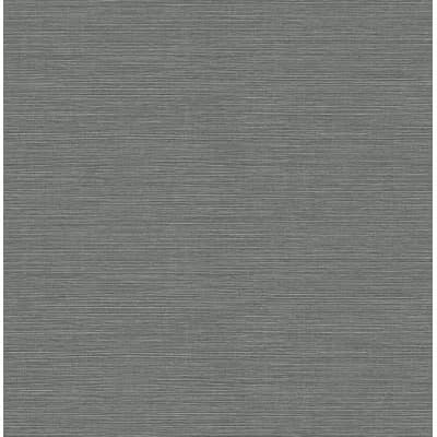 Vinyl Peel & Stick Satin Wallpaper Roll — Slate Gray