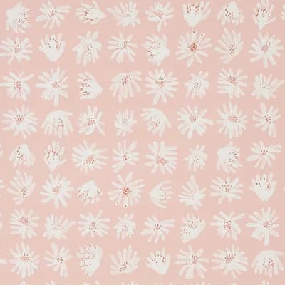 Schumacher x Caroline Z Hurley Meadow Rock Wallpaper — Blush