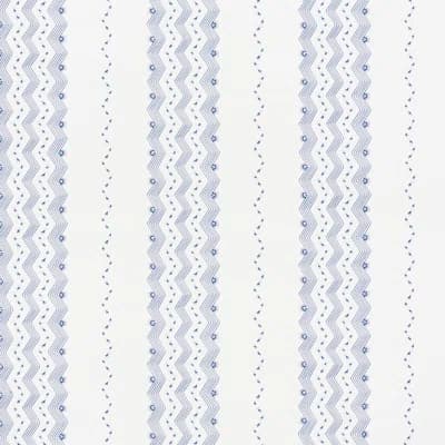 Nauset Stripe Wallpaper — Indigo