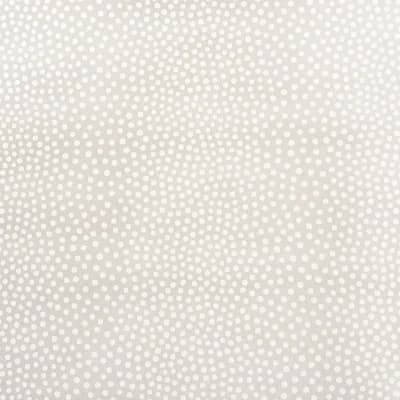 Raindots Vinyl Wallpaper — Warm Silver