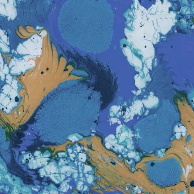 Marble Non-Pasted Wallpaper Double Roll — Tidepool
