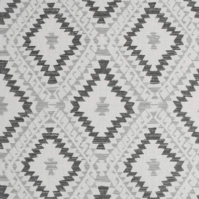 Aztec Geometric Non-Pasted Matte Wallpaper Double Roll — Mono