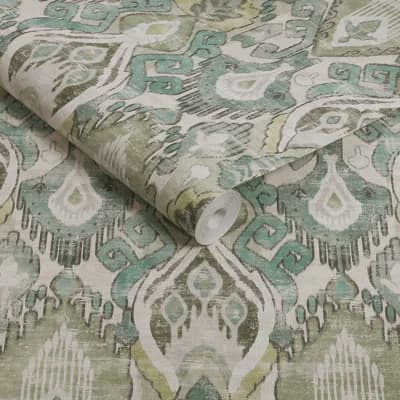 Graham & Brown Daraee Tapestry Green Wallpaper — Green