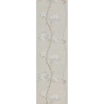 32.97' L x 20.7" W Wallpaper Roll — Soft Aqua