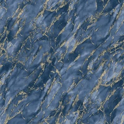 Special FX 2 Collection Metallic Marble Effect Wallpaper Roll — Blue
